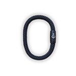 Segelseilarmband Sirksdorf Schwarz 8 mm – Maritimes Armband mit Magnetverschluss – Handgefertigt in Travemünde – Bild 4