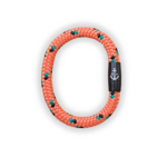 Segelseilarmband Flensburg Orange 8 mm – Maritimes Armband mit Magnetverschluss – Handgefertigt in Travemünde – Bild 3