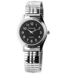 Excellanc Herrenuhr mit Edelstahlzugband