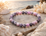 Dämmerrose - Perlenarmband – Bild 6