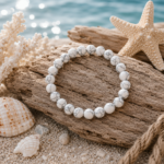 Küstenruhe - Perlenarmband – Bild 4