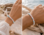 Lagunenliebe - Perlenarmband – Bild 3