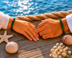 Natursteinarmband Meereswald – Bild 3