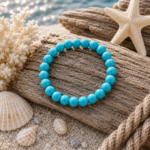 Ozeanlicht - Perlenarmband – Bild 4